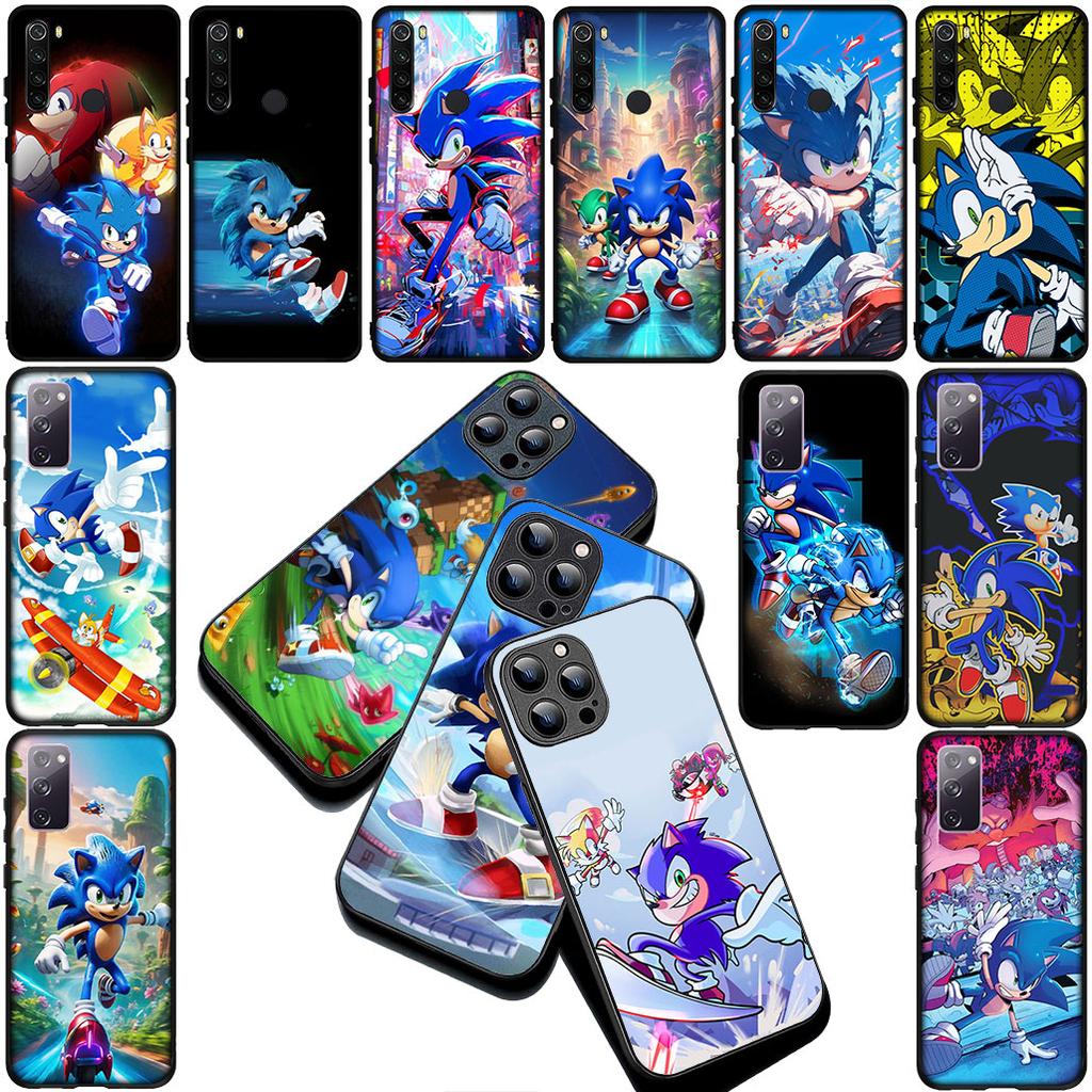 S-Sonics-Poster Hedgehog Cover for Samsung Galaxy S22 S21 S20 FE Ultra Plus A07 A15 A16 A17 A25 A37 A57 + Coque Phone Case