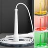 Corda per saltare per bambini da 280 cm Maniglia ergonomica antiscivolo regolabile senza grovigli Test fisici Formazione Studenti Adulti Corda per saltare