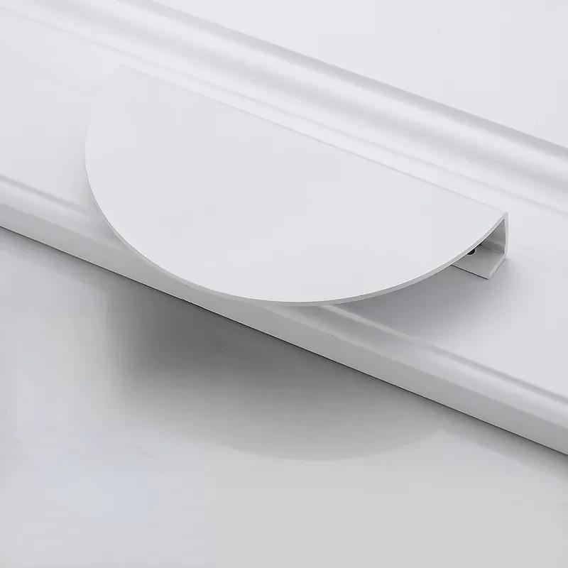 Retro měděné kulaté držadlo Půlkruhová skříň Knihovna Skříň Kliky dveří a knoflíky Zásuvka skříně Černá Stříbrná Mosaz