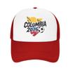 Colombia Football Match  Mesh Baseball Cap Unisex Fashion Sun Hat Canada Mexico Usa Dad Hat Adjustable Summer Trucker Cap