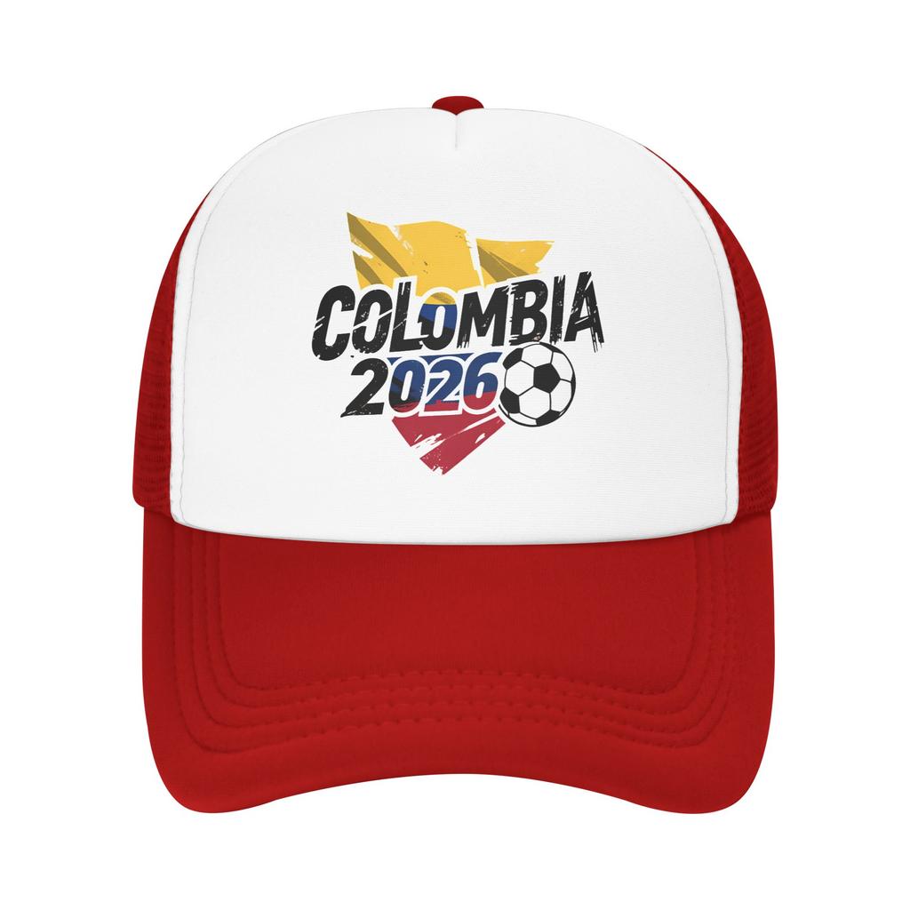 Colombia Football Match Mesh Baseball Cap Unisex Fashion Sun Hat Canada Mexico Usa Dad Hat Adjustable Summer Trucker Cap