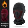 Winter Windproof Skiing Face Mask Dustproof Hood Cap Portable Full Face Neck Mask  Outdoor Sports