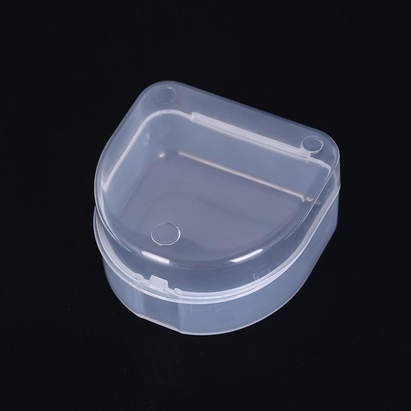 1pc/2pcs Dental Box - Denture and Mouth Guard Storage Case for Hygienic and Convenient Storage