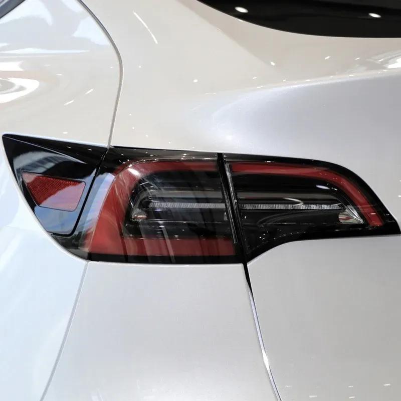 For Tesla Model Y - Lamp Protector High Quality Tpu Protective Film Car Accessorices for Headlight Fog Rear Tail Lights