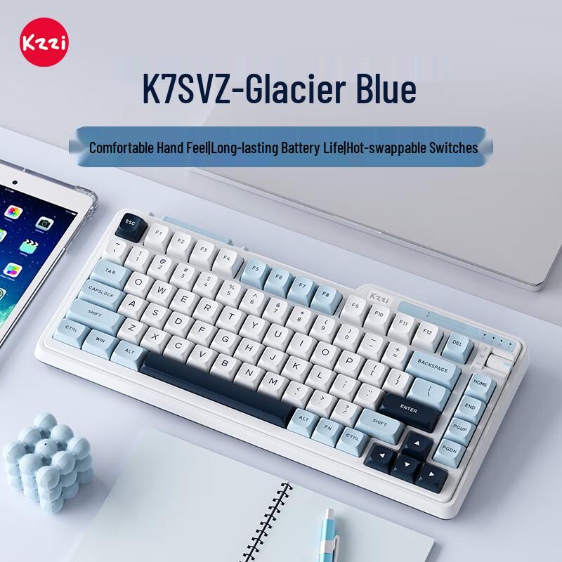 

KZZI K75V2 Triple-Mode Gasket Mechanical Keyboard