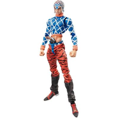 Super Action Statue: JoJo's Bizarre Adventure Part 5 "Guido Mista & S.P" 150mm PVC & ABS & Nylon Painted Action Figure