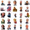 Spoof Celebrity Suitcase Computer Skateboard Decoration Children's Stickers Paper