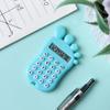 Calculator Design drăguț în formă de picior Ecran LCD cu 8 cifre Multifuncțional cu butoane confortabile din silicon Calculator
