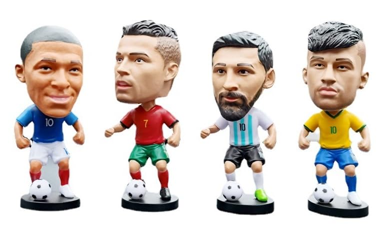 Soccer Player Bobblehead Figure National (Kylian Mbappé/France Team)