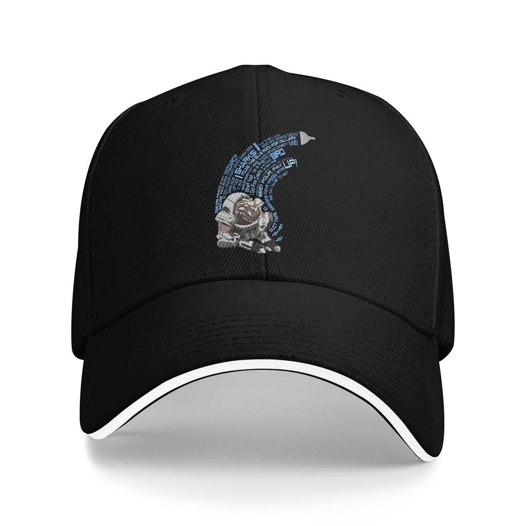 Mass Effect N NorUnisexdy Baseball Caps Retro Sandwich Cap Unisex Adjustable Caps Hat Outdoor