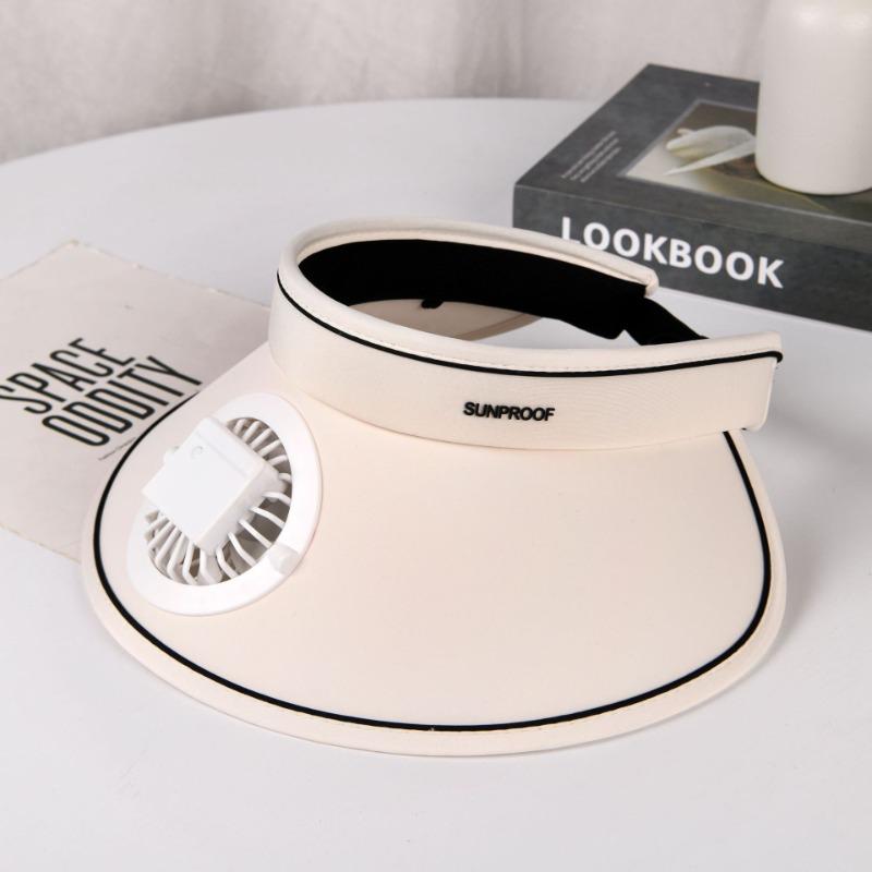 

Летняя шляпа с вентилятором и сильным ветром, женская шляпа с зарядкой, мужская, детская, для путешествий на открытом воздухе, солнцезащитная, от солнца, с большими полями, с открытым верхом Adjustable