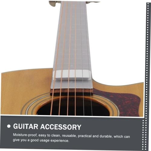 ERINGOGO 8-Piece Guitar Fretboard Protector, Easy To Use - Removes Fretboard Stains