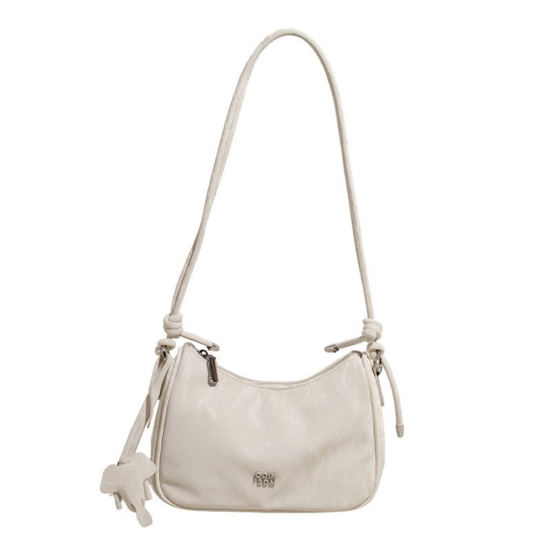 Fashion trend versatile women's bag light luxury casual shoulder armpit bag new niche casual commuter messenger bag