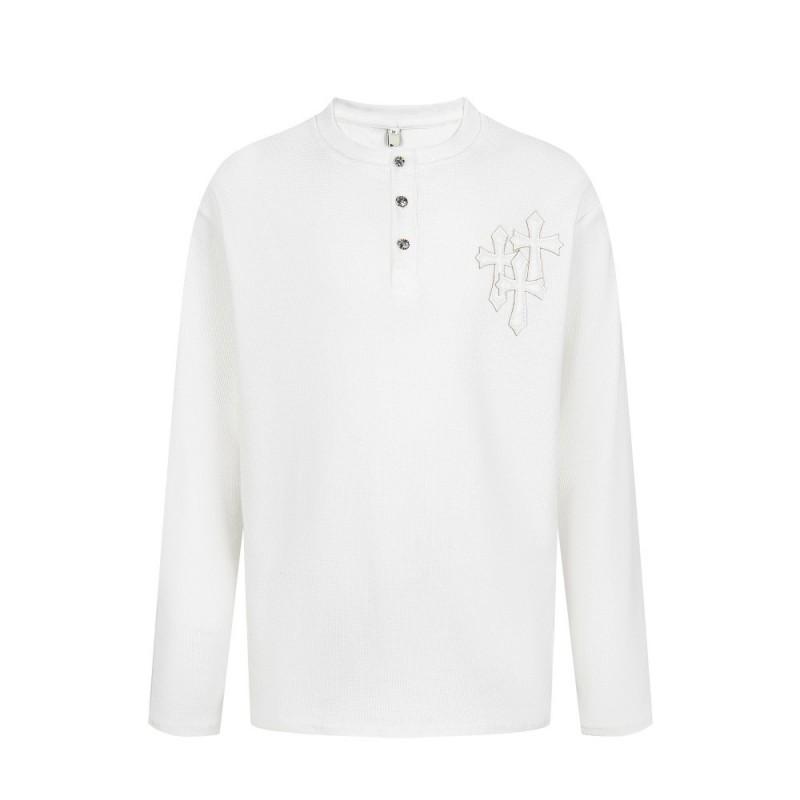 Mens Long Sleeve Crew Neck T-Shirt