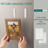 Photo Frame Fixed Home Wall Decor Hanging DIY Stickers  Double Sided Picture Hanging Strips Adhesive Hook Loop Tape for Mounting