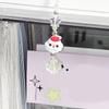 Christmas Keychain Detachable Snowman Snowflake Phone Lanyard for Fashion Lovers