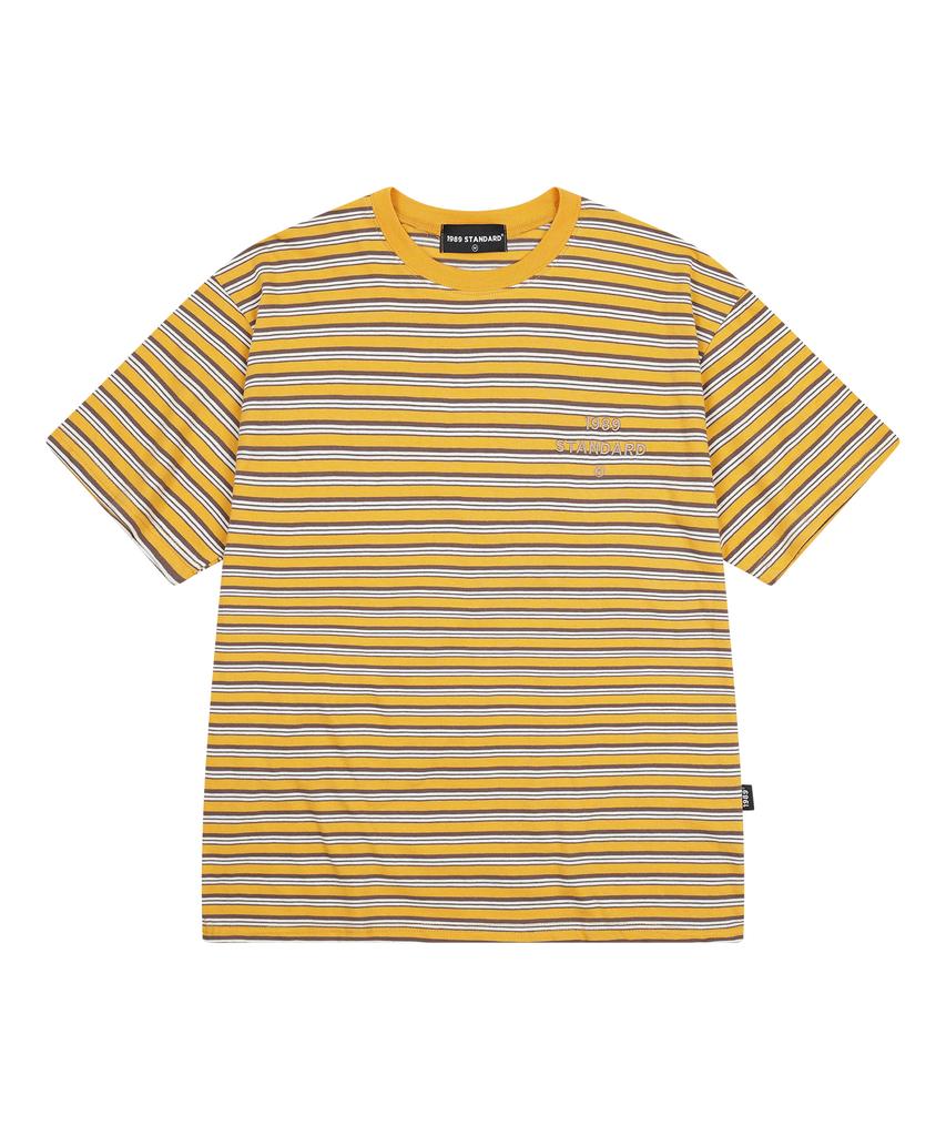 1989STANDARD Mix Stripe Oversized Short Sleeve (Jtosts-0003)