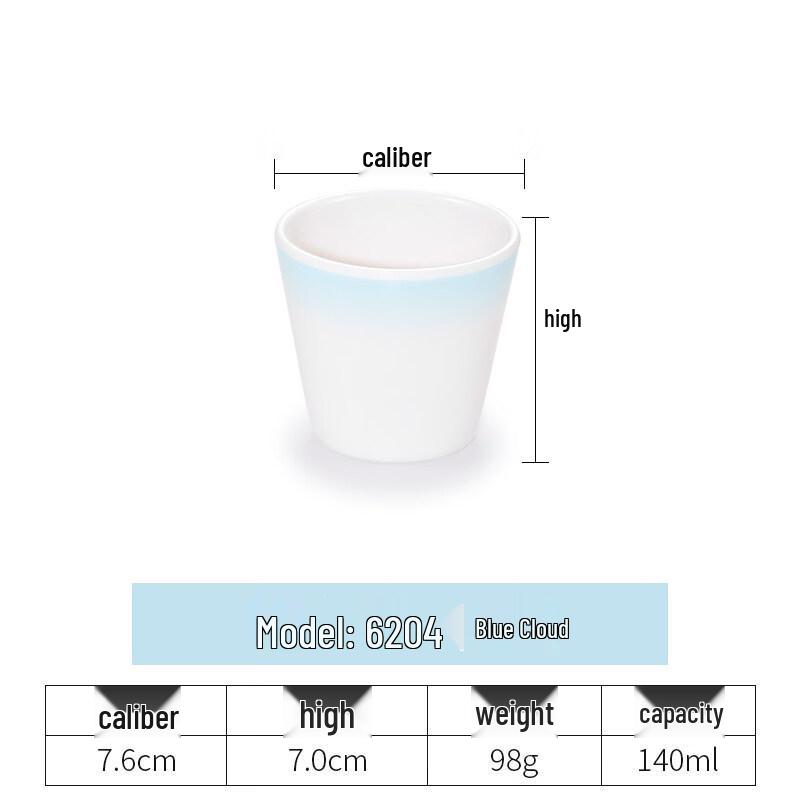 YiPan Melamine 4-Piece Dinnerware Set