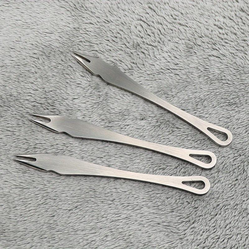 1PCS 2/3/4MM Stainless Steel Leather Shallow Slot Edge Linear Leather Edge Creaser Leather Crimping Working Craft Making Tool