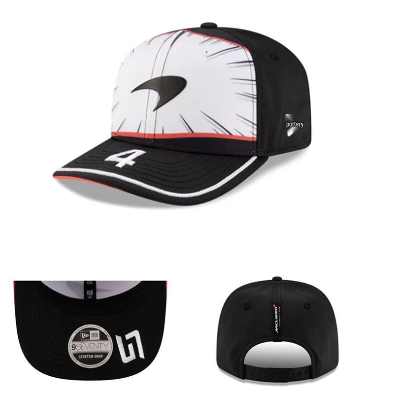 Závodní kšiltovka týmu McLaren F1 - Zakřivený kšilt s logem vozu