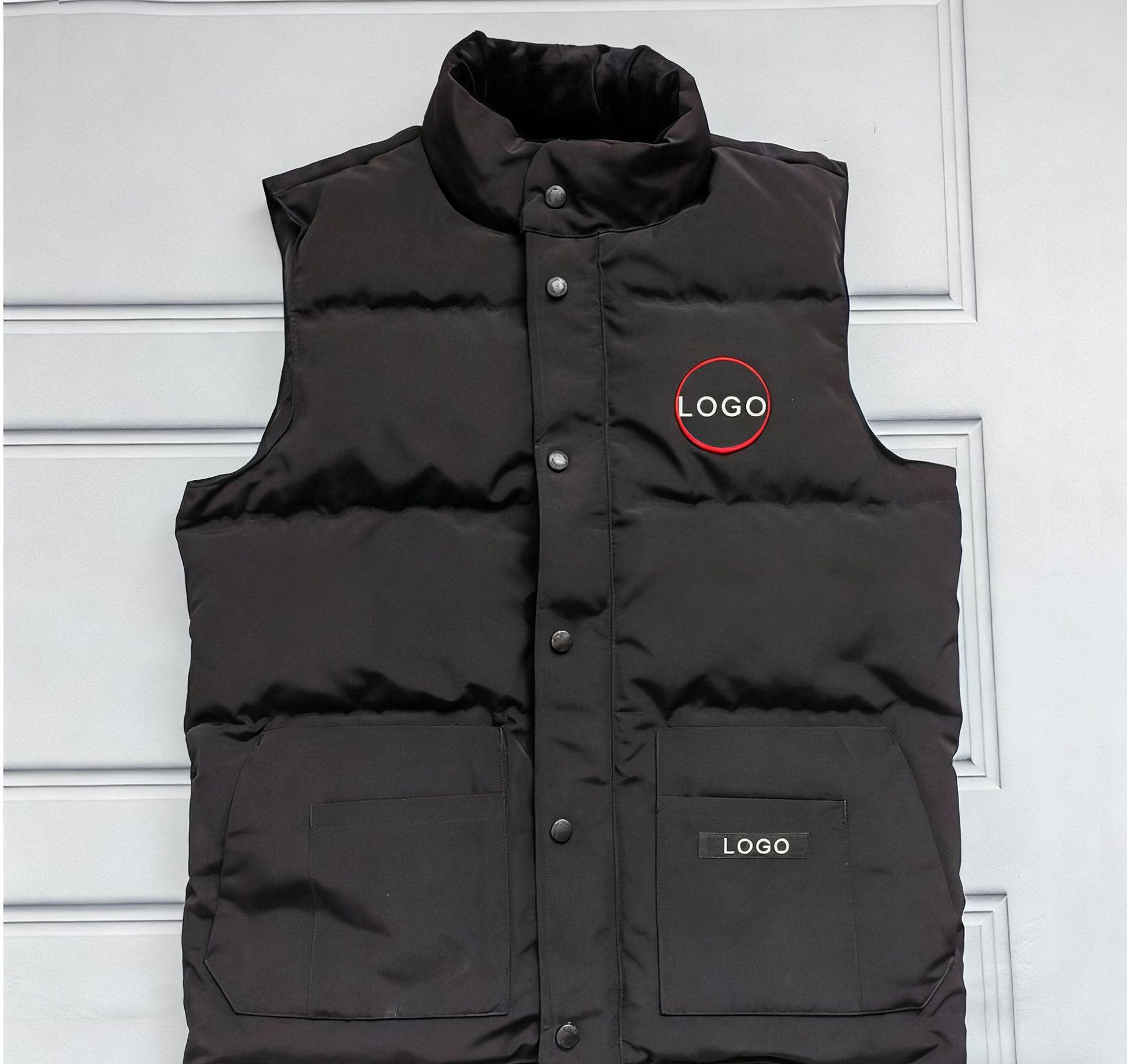 

2025CG Преміальний жилет Canada Goose зі стоячим коміром та новим логотипом-значком - Стильний та теплий для пар Medium