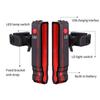 Road Bike Security Light Rechargeable Bicycles Light Night Cycling Tail Light Essential Accessory for Bicycles Security