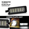 LED Light License Plate 2015- For Charger Dodge White Challenger US SMD Lamp
