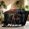 Custom Name Personalized Club Deportivo Guadalajara Print Blanket, Home Decor, Bedroom, Sofa, Camping, Couch, Gifts for Birthday Christmas