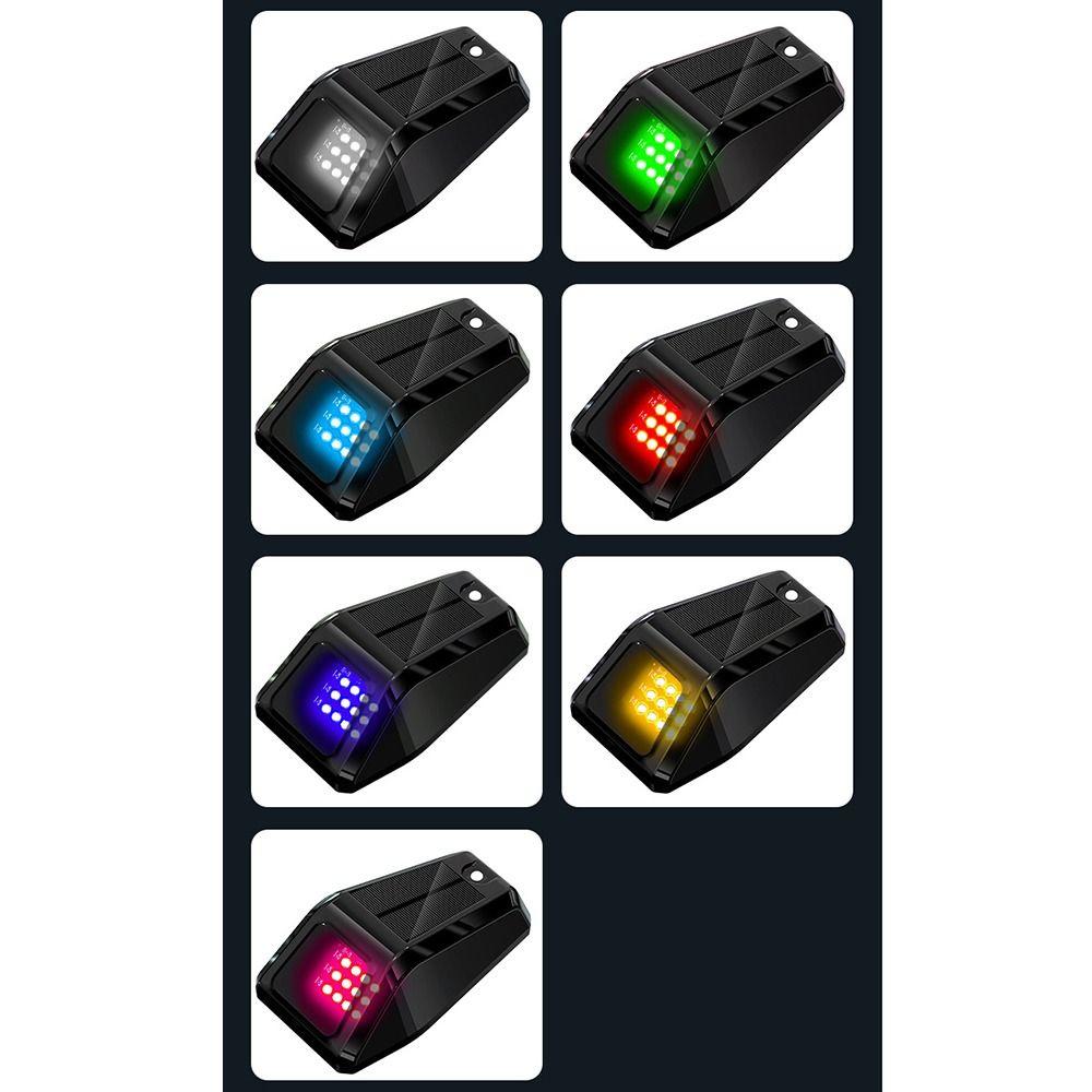 Reusable Solar Powered Cab Lights Wear Resist Truck Pickup Warning Lamp Car Roof
