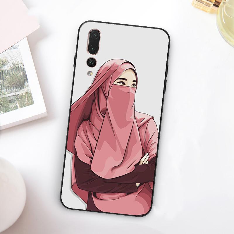 Custodia Musulmana Araba Hijab Ragazza Per Huawei Nova 5T 9 10 SE 7i 8i 11i 12i Y73 Y90 Y70 Y72 Y61 Y91 Y60 P20 P40 P30 Lite