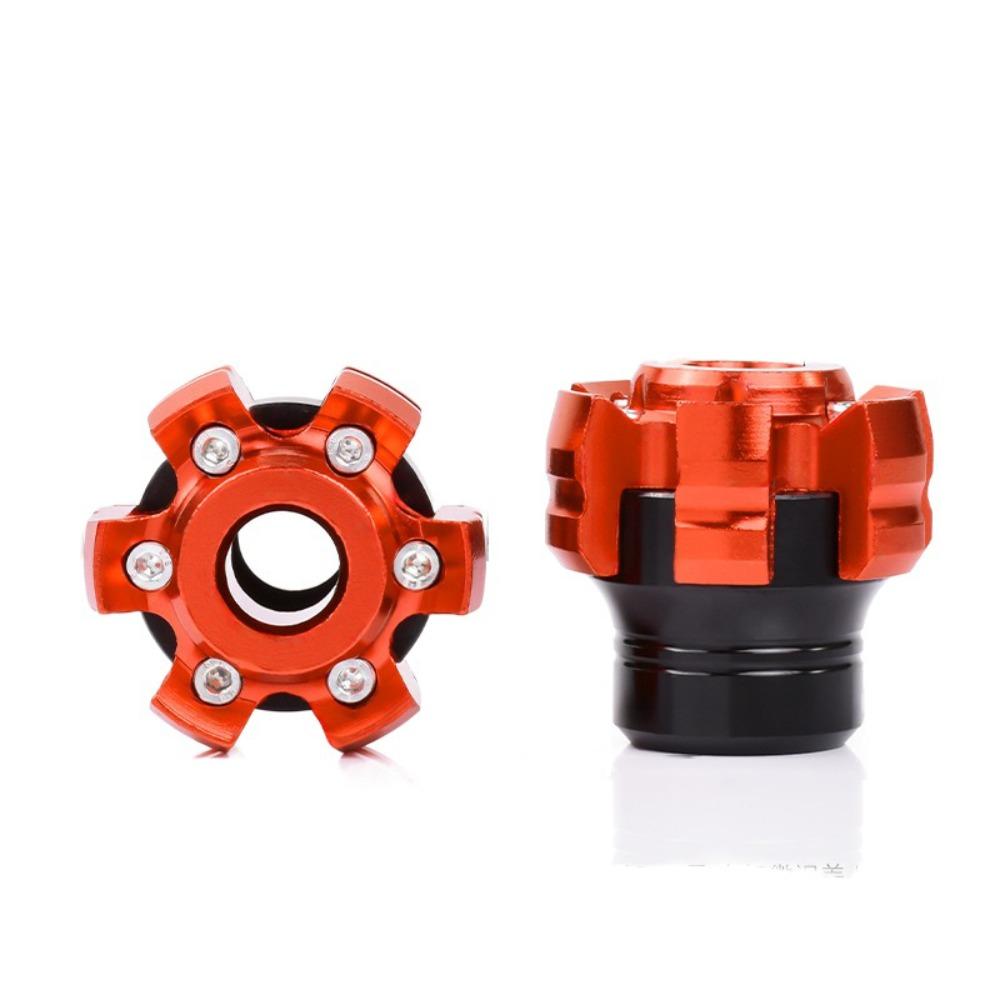 Shock Absorbing Motorcycle Axle Cap Universal Fit Motorcycle Anti-fall Block  Rear Fork