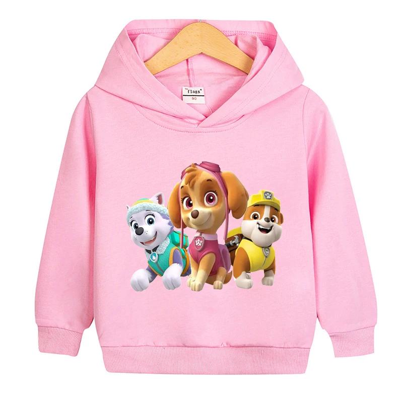 Child Paw patrol Hoodie Children's Clothing For Girls Baby Boy Clothes Spring Autumn Sweatshirts Boys Cartoon Clothes Hoodie