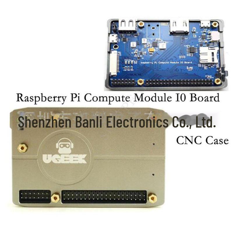 

Raspberry Pi CM3 Base IO Board with CNC Metal Case