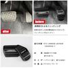 BOYOUS Daihatsu Taft LA900S Series LA910S Series Improved Aluminum Pedal No Tools Required TAFT Exclusive Design Brake Accelerator Cover Set