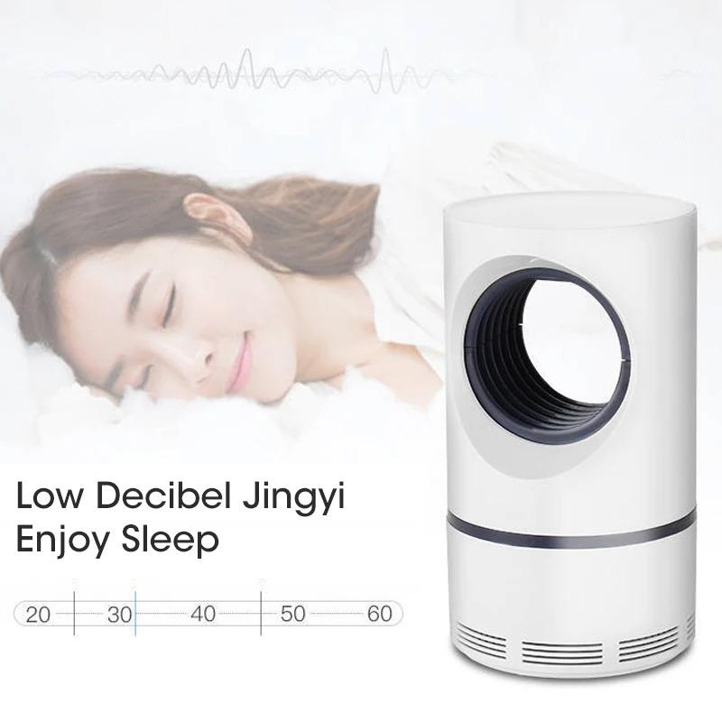 Home Physical Mosquito Repellent Lamp to Lure and Kill Mosquitoes, Baby Bedroom, Plugged in, Silent Mosquito Repellent