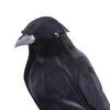 Halloween Bird Decor with Artificial Crows for Garden and Party