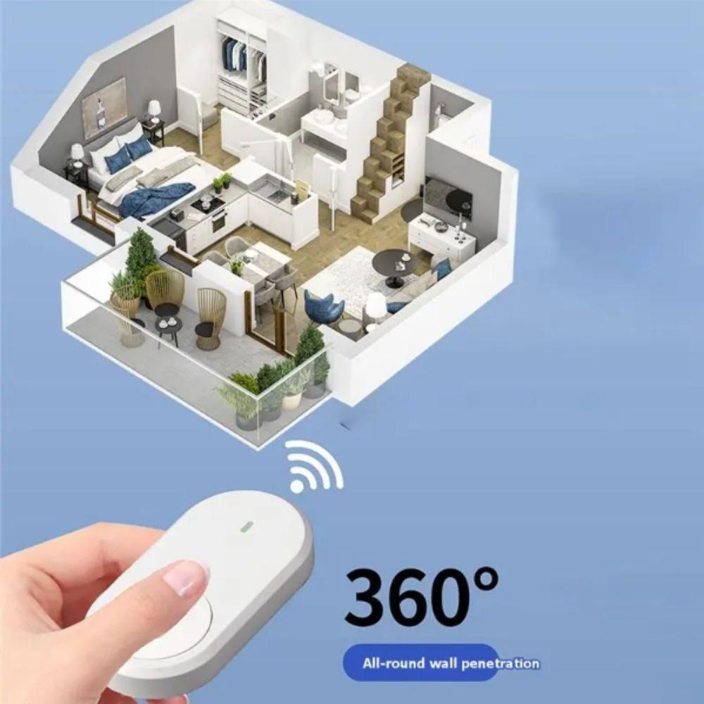 Type-C Rechargeable Wireless Control Light Switch Wireless Control Intelligent Design RF Version Switch Automatic Operation