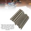 36PCS Solid Round Stainless Steel Rod Stainless Steel Round Metal Rod  Wire Wrapping