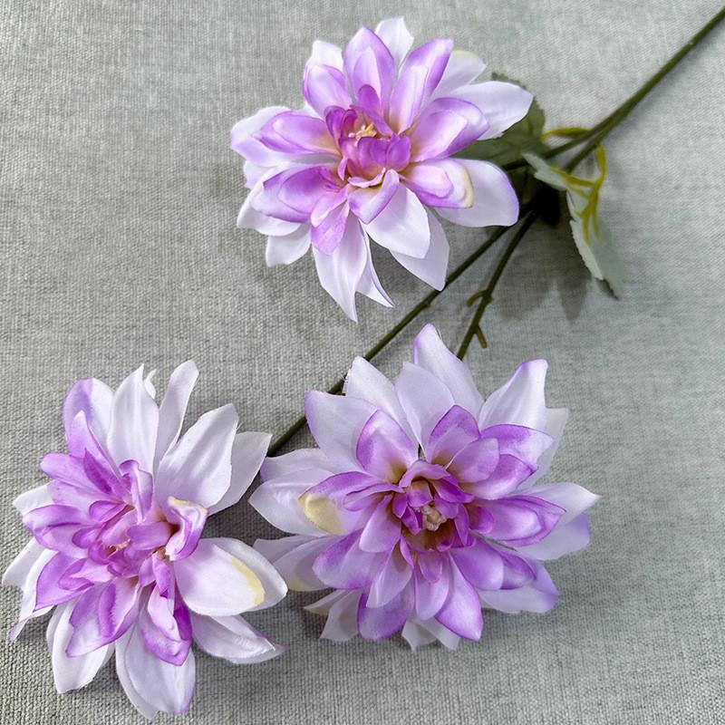 Artificial Flower Dahlia Wedding Hotel Restaurant Desktop Decoration Ornament