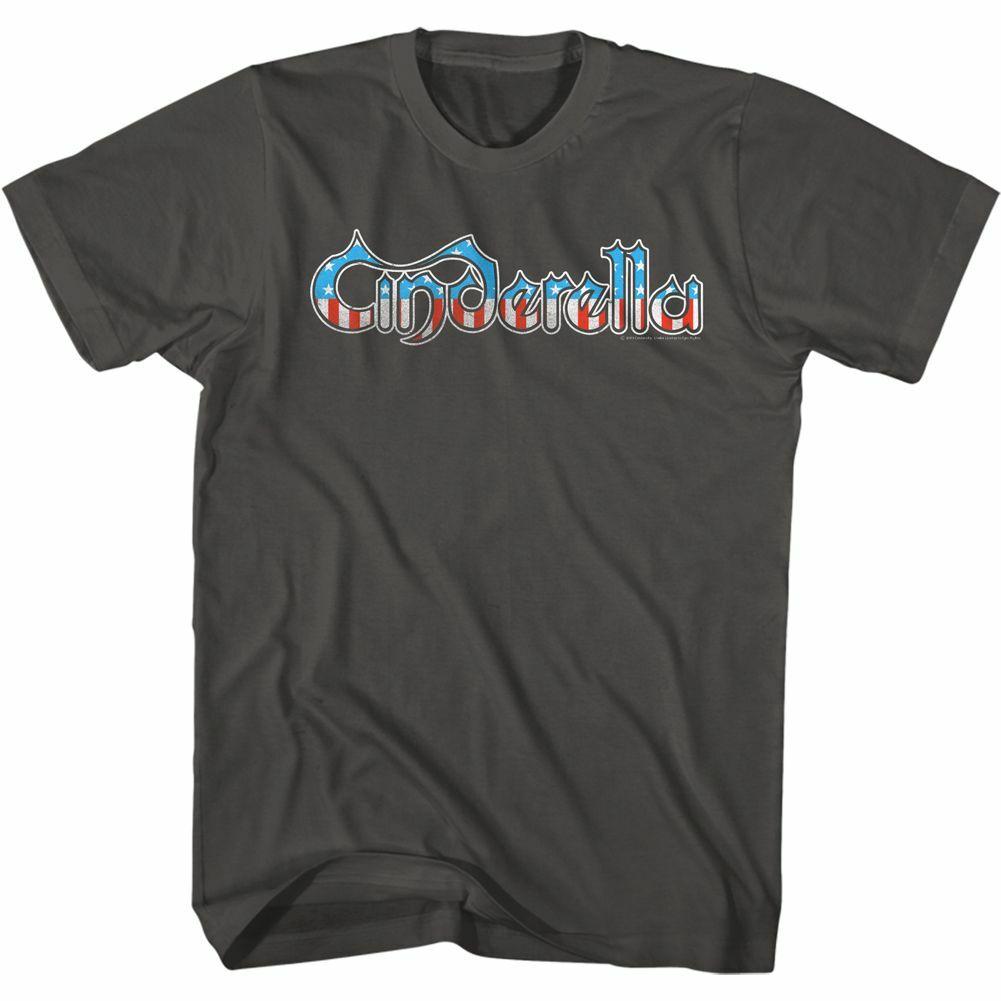 Cinderella Flag Logo Smoke Adult T-Shirt S