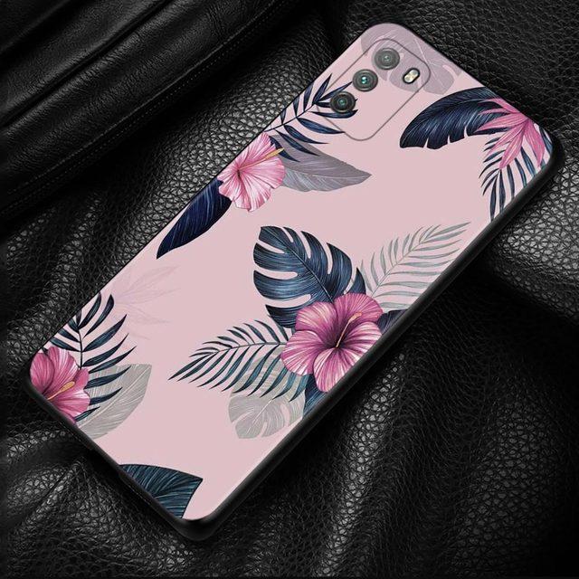 

Чехол для Xiaomi Poco X3 F3 Gt M3 Nfc F1 M3 M4 Pro 5g F3 Gt, чехол для Mi 11t 10t Pro 9t 11 Note 10 Lite Civi, винтажный лист, цветок For Mi Civi