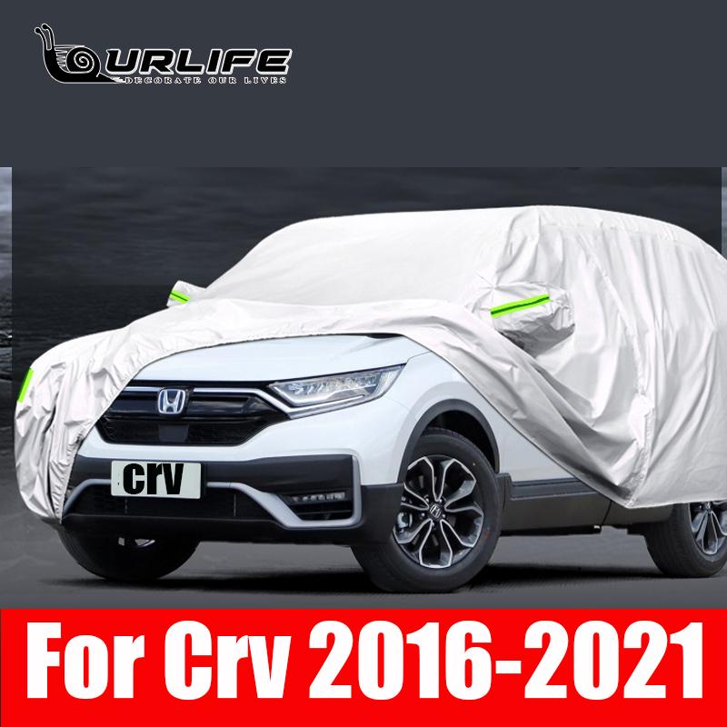 

Автомобильный чехол для улицы, защита от солнца, УФ-излучения, дождя, снега, мороза, пыли, чехол для Honda Crv 7 8 9th 2017 2018 Honda Crv