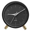 European-Style Alarm Clock New Quartz Minimalist Silent Children's Clock Living Room Desktop Round Creative Student Analog Table Clock