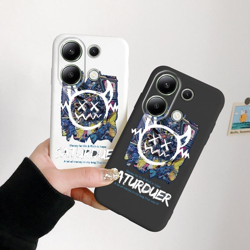 

Мягкий силиконовый чехол Graffiti для Xiaomi Redmi Note 13 Pro 14C 15 Samsung A55 S24 FE S25 iPhone Huawei Honor Realme Camera Защитный противоударный чехол Samsung Galaxy S9 Plus
