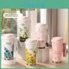 Lilium Summer Collection Insulated Coffee Mug With Large Capacity For Travel And Office Use
