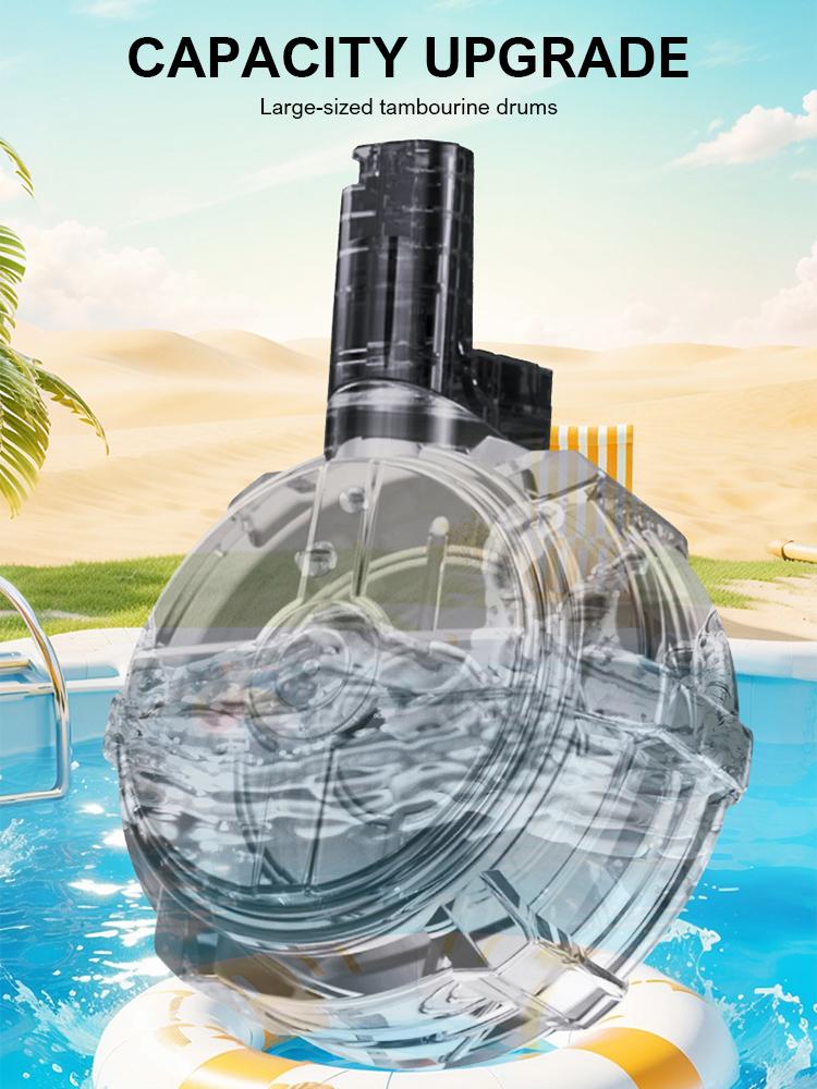 Battle Electric Water Guns,Water Gun Cool Light-Up& Smoke Effect High Capacity Squirt Guns Summer Outdoor Beach Toy for Adult