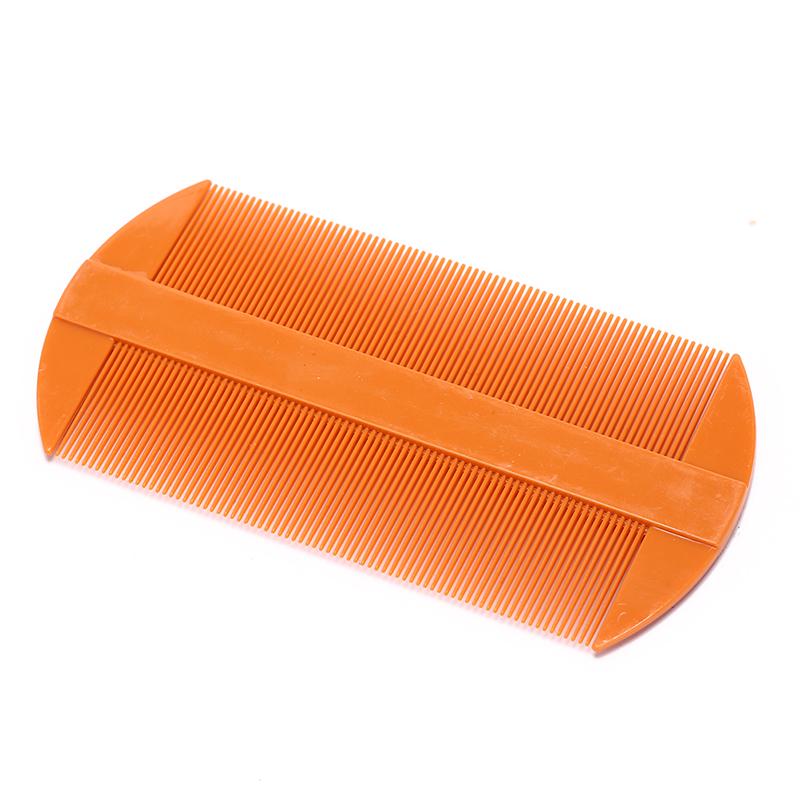 

2 цвета, двухсторонняя расческа от вшей, расчески для волос, расчески для волос от вшей, блох, гнид коричневый