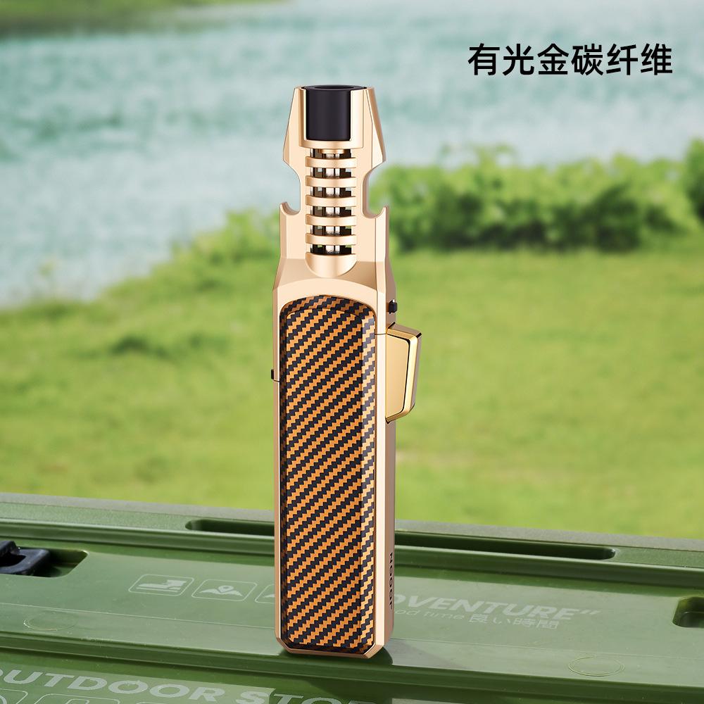 New Windproof Outdoor BBQ Baking Igniter with Bottle Opener Moxibustion Cigar Lighter Cigarette Accessories