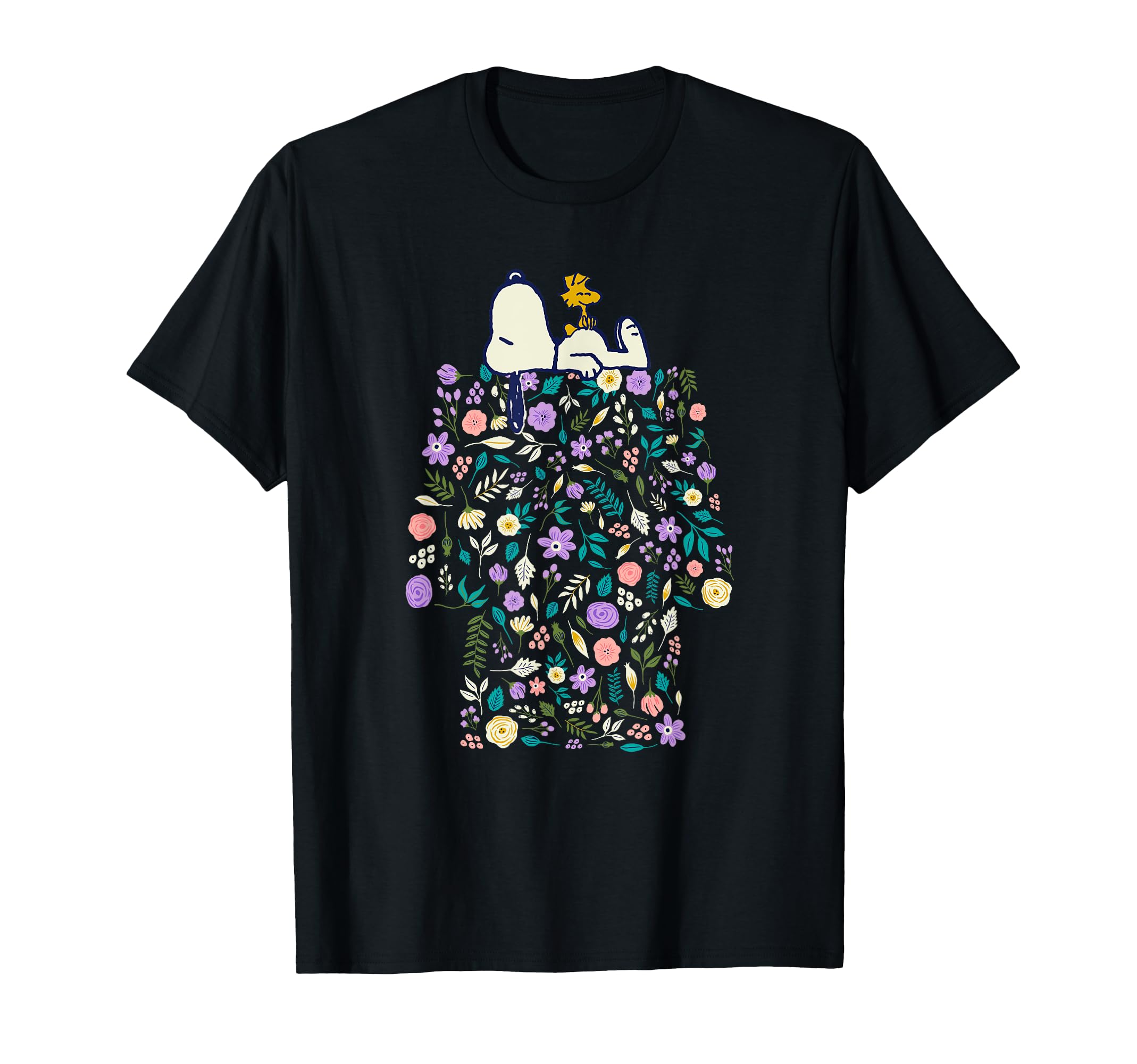 

Peanuts Snoopy Kennel Nature Blooming T-shirt