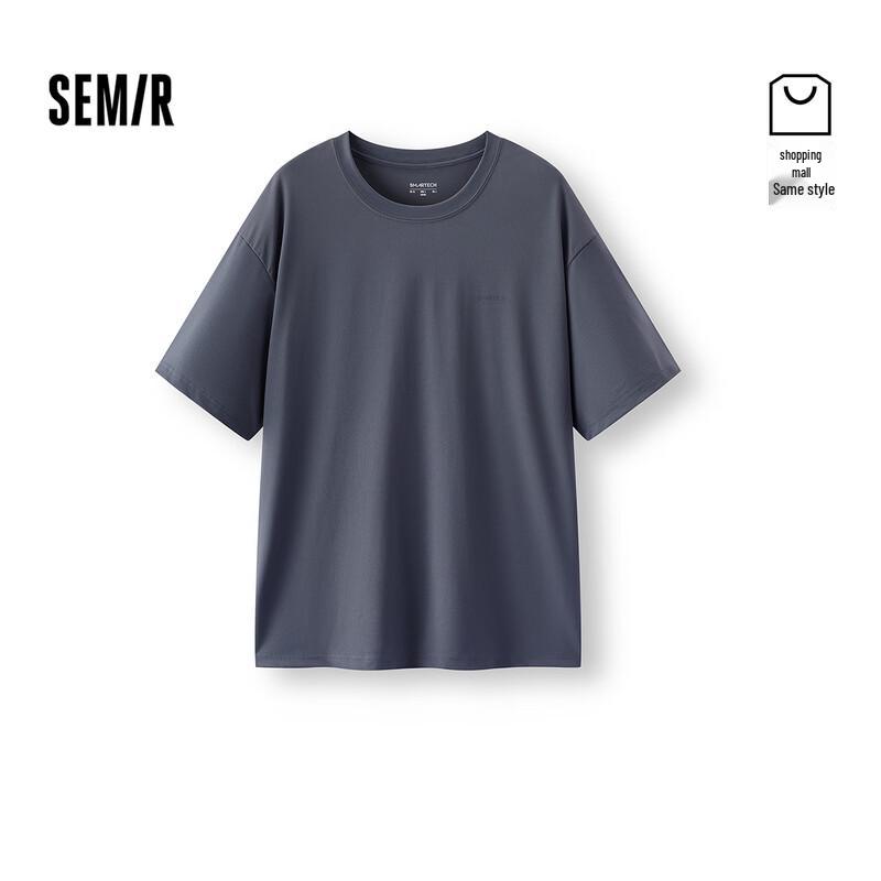 Semir Men s Quick-Dry Letter Print Short Sleeve T-Shirt M